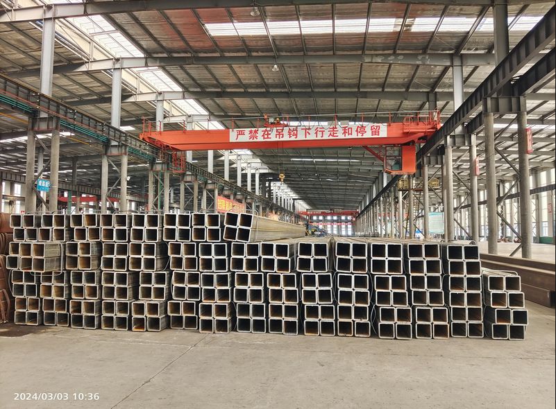 冷彎方管125*125*7.75毫米，材質Q355B